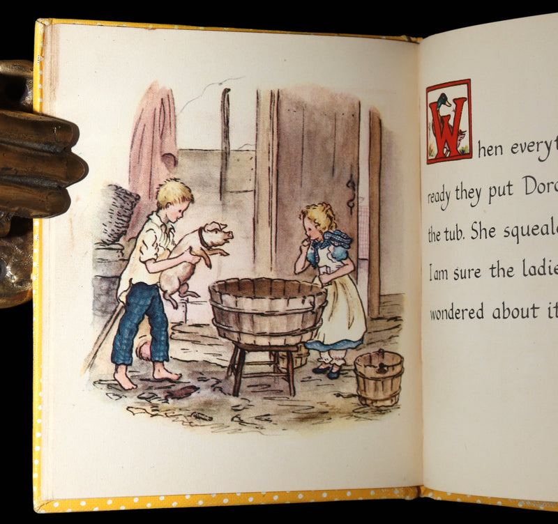 1942 First Edition with Dust Jacket - Dorcas Porkus Illustrated by Tasha Tudor