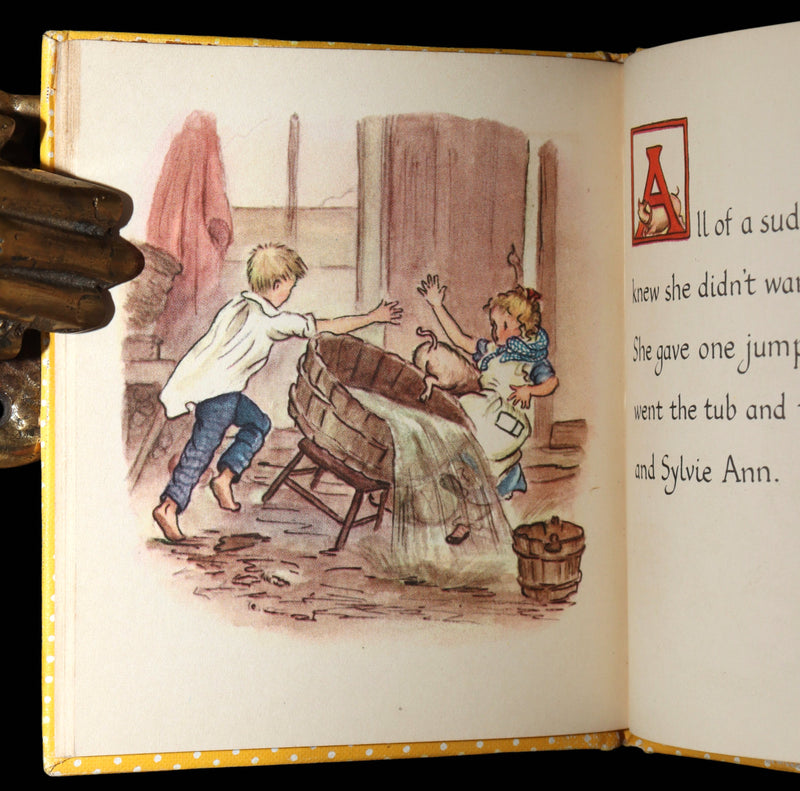 1942 First Edition with Dust Jacket - Dorcas Porkus Illustrated by Tasha Tudor