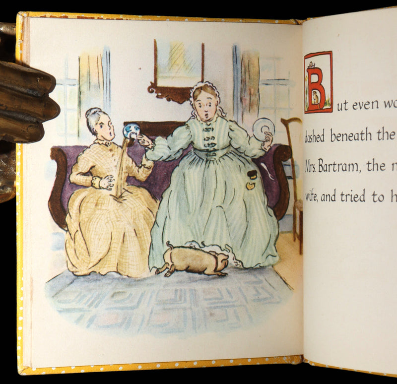 1942 First Edition with Dust Jacket - Dorcas Porkus Illustrated by Tasha Tudor