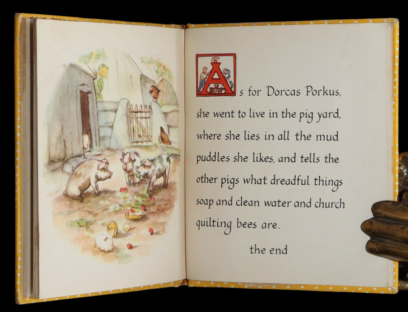 1942 First Edition with Dust Jacket - Dorcas Porkus Illustrated by Tasha Tudor