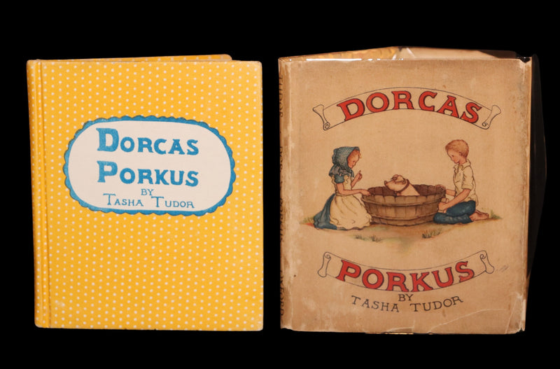 1942 First Edition with Dust Jacket - Dorcas Porkus Illustrated by Tasha Tudor