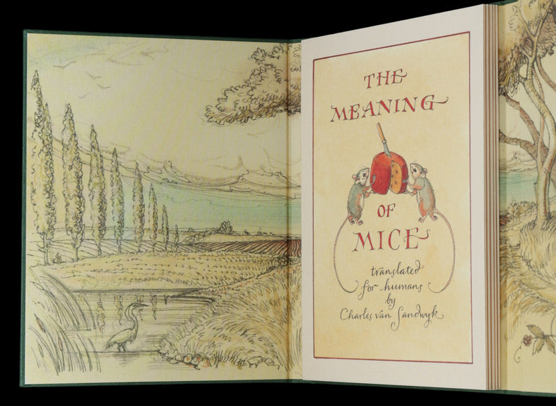 2021 - The Meaning of Mice: Translated for Humans by Charles van Sandwyk, 1stED