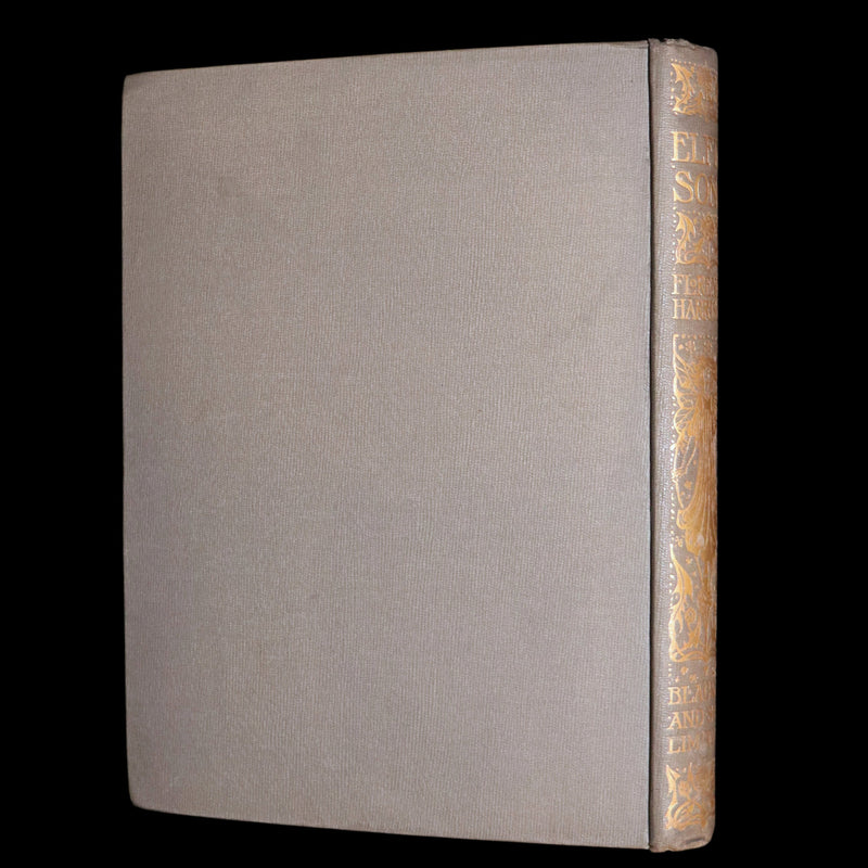1912 Rare 1stED - ELFIN SONG, A Book of Verse and Pictures by Florence Harrison