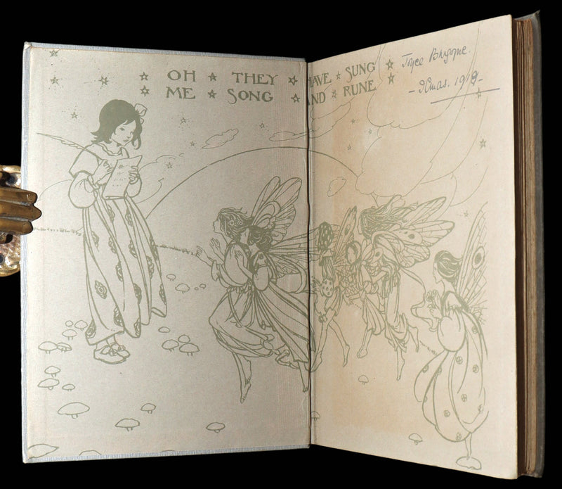 1912 Rare 1stED - ELFIN SONG, A Book of Verse and Pictures by Florence Harrison