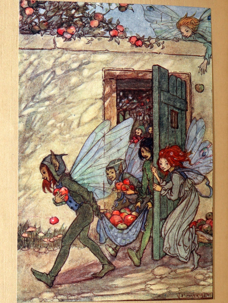 1912 Rare 1stED - ELFIN SONG, A Book of Verse and Pictures by Florence Harrison