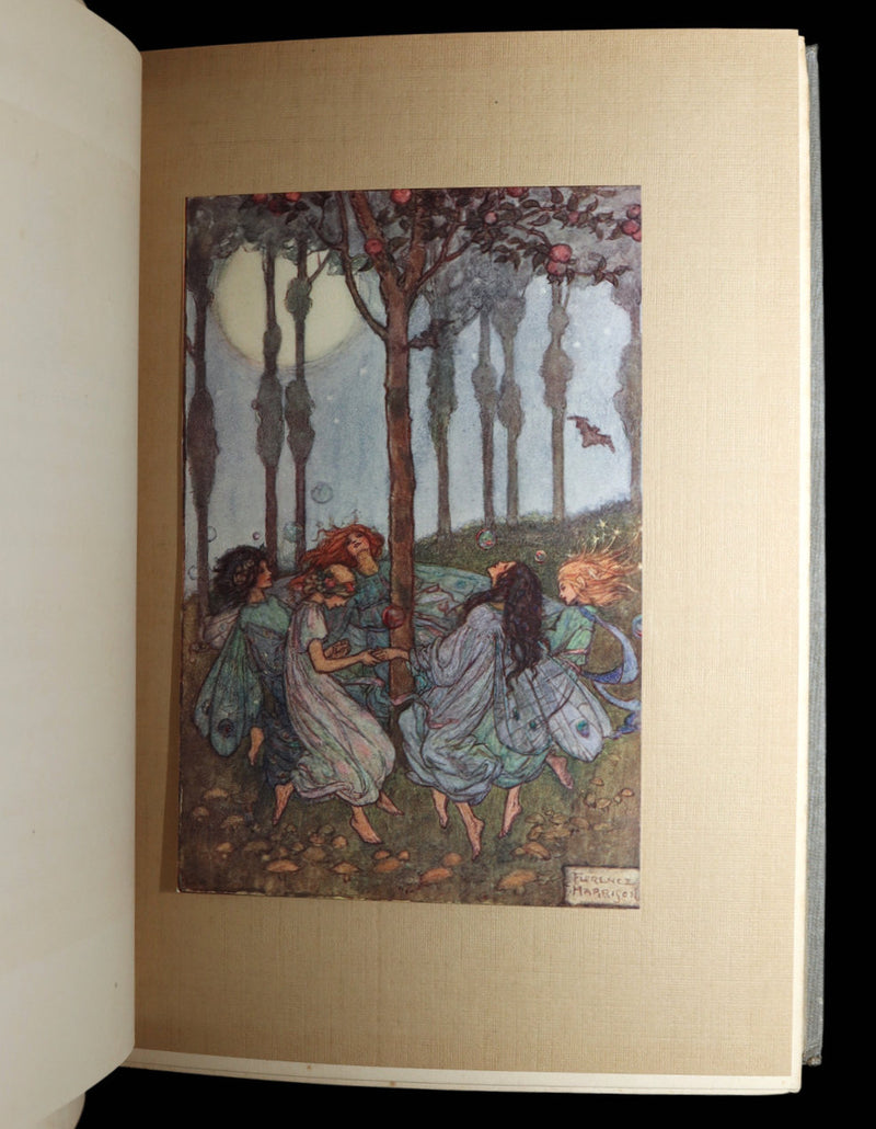 1912 Rare 1stED - ELFIN SONG, A Book of Verse and Pictures by Florence Harrison
