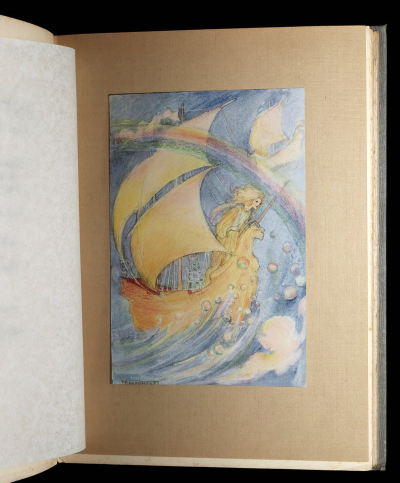 1912 Rare 1stED - ELFIN SONG, A Book of Verse and Pictures by Florence Harrison
