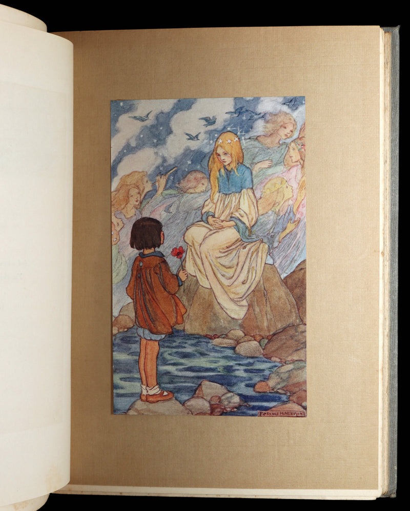 1912 Rare 1stED - ELFIN SONG, A Book of Verse and Pictures by Florence Harrison