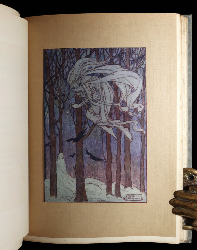 1912 Rare 1stED - ELFIN SONG, A Book of Verse and Pictures by Florence Harrison