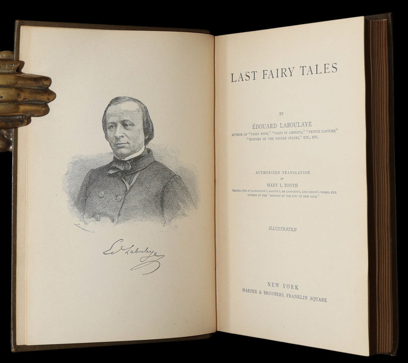 1885 Rare First Edition - Edouard Laboulaye's Last Fairy Tales, Illustrated
