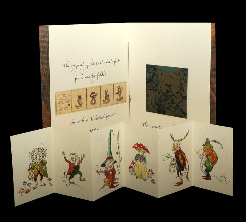 2018 - Collection of Little People Common to the Forest Signed by C. van Sandwyk