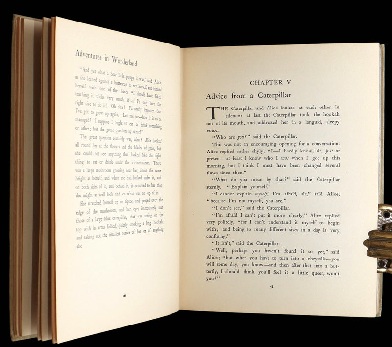 1910 Rare Book - Alice’s Adventures in Wonderland Illustrated by Blanche McManus