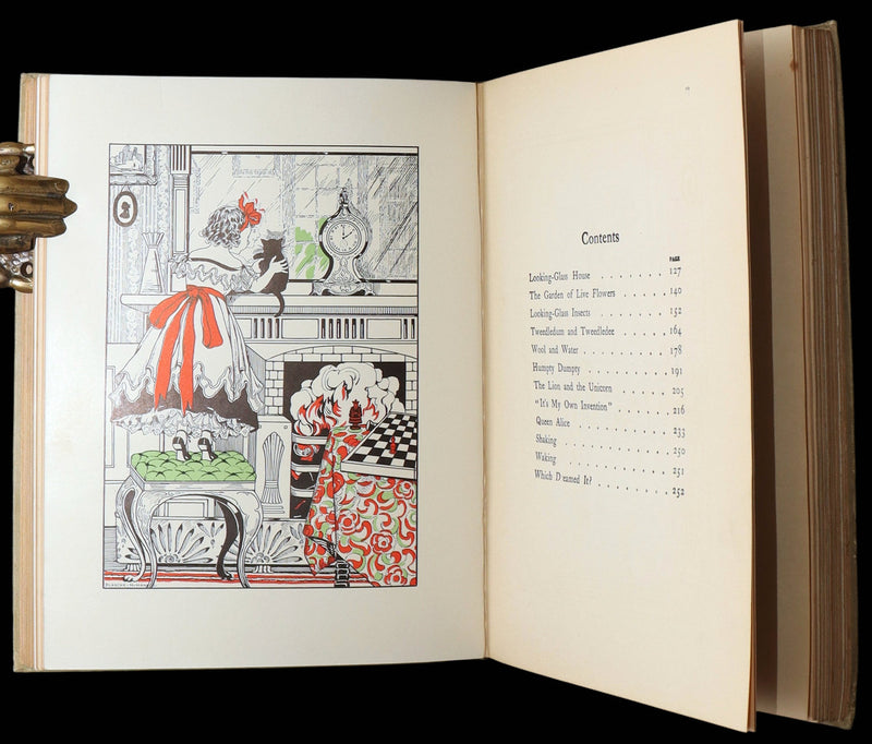 1910 Rare Book - Alice’s Adventures in Wonderland Illustrated by Blanche McManus