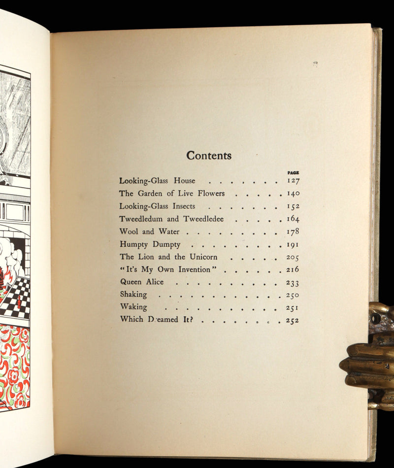 1910 Rare Book - Alice’s Adventures in Wonderland Illustrated by Blanche McManus