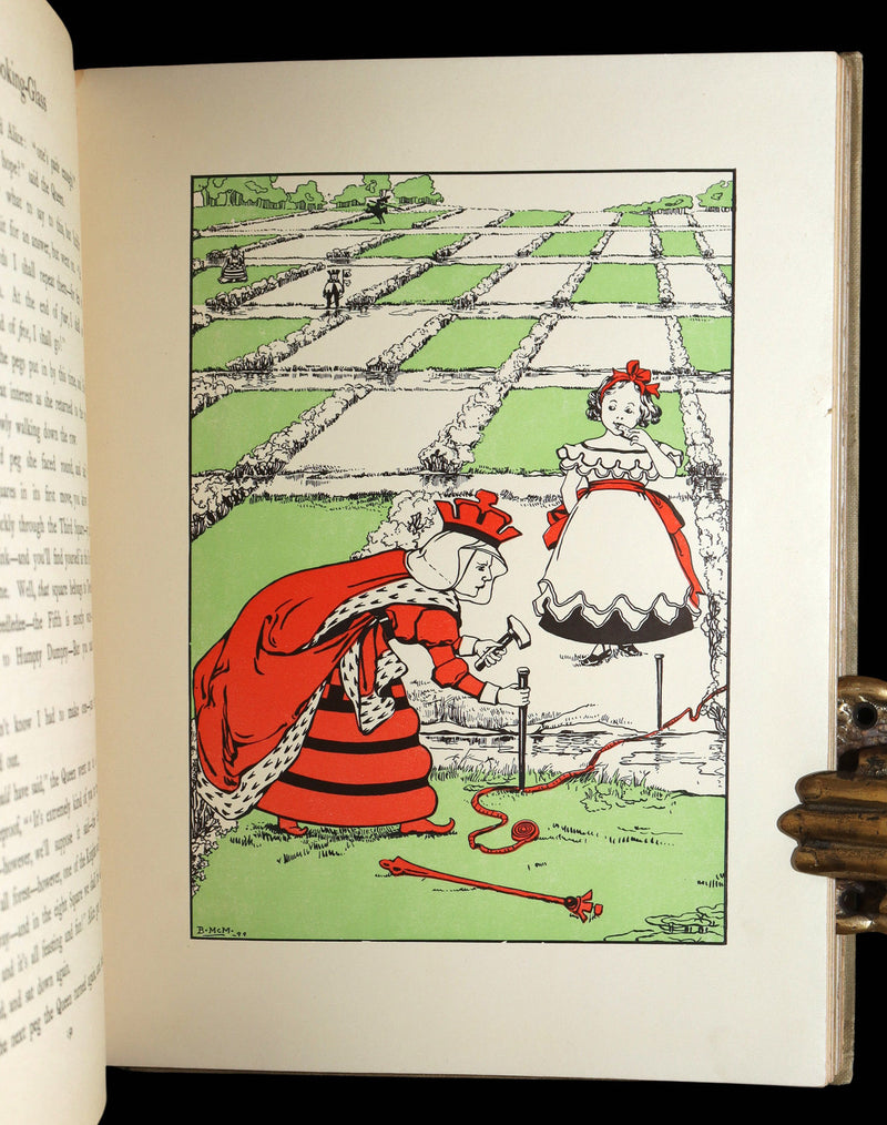 1910 Rare Book - Alice’s Adventures in Wonderland Illustrated by Blanche McManus