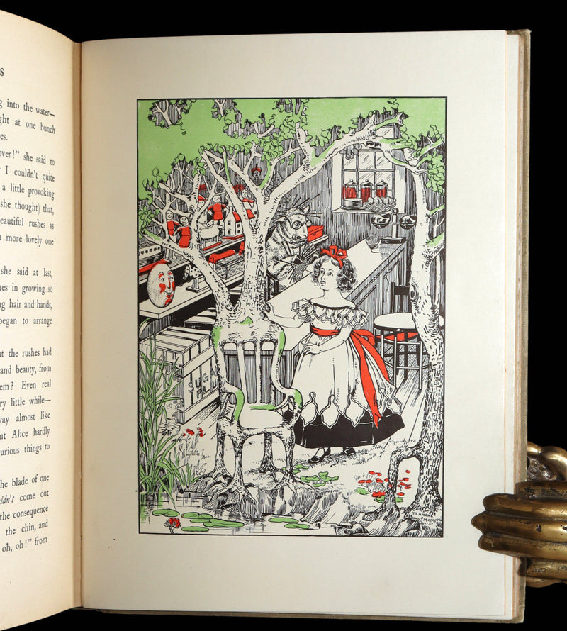 1910 Rare Book - Alice’s Adventures in Wonderland Illustrated by Blanche McManus