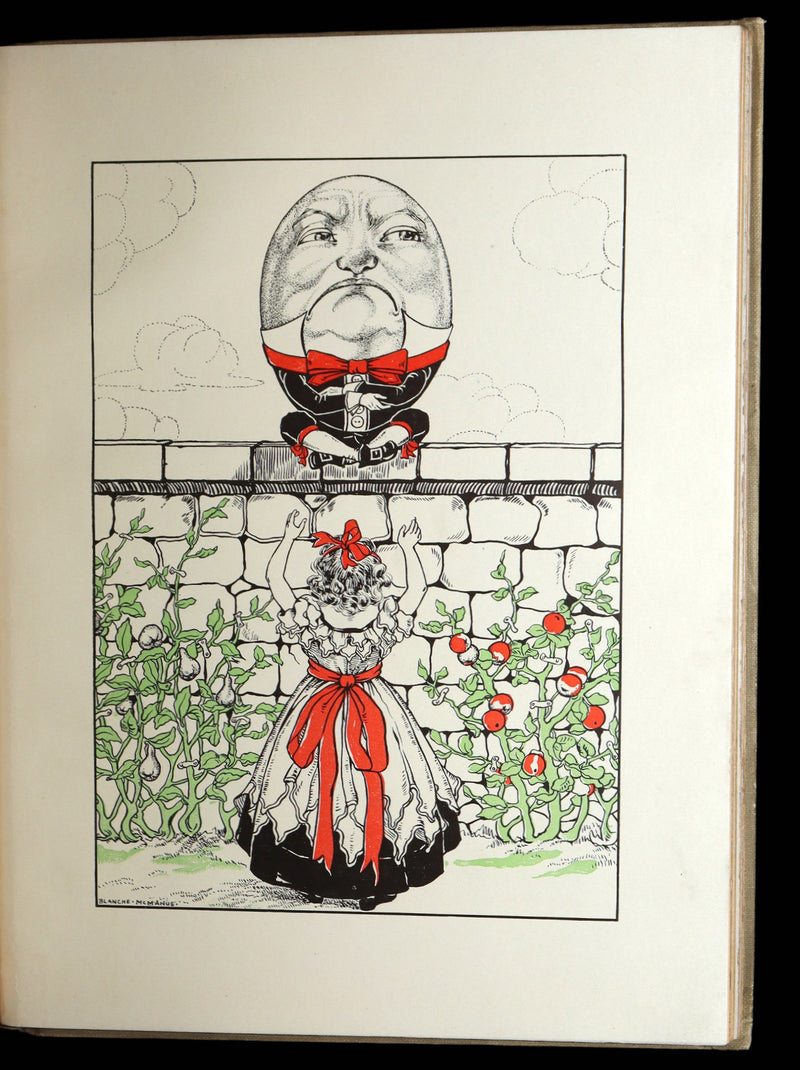 1910 Rare Book - Alice’s Adventures in Wonderland Illustrated by Blanche McManus