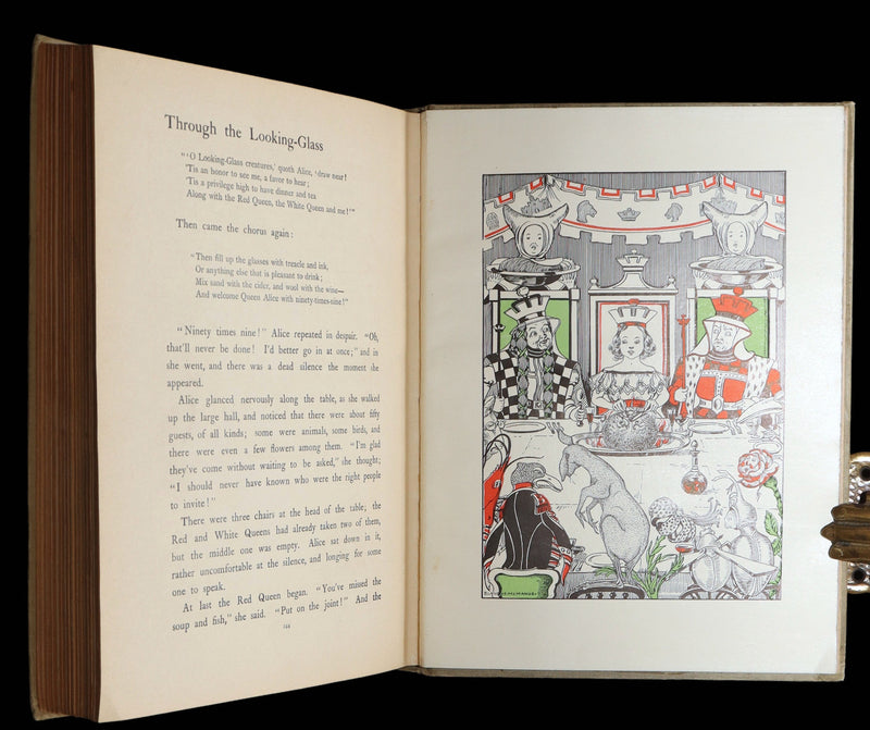 1910 Rare Book - Alice’s Adventures in Wonderland Illustrated by Blanche McManus