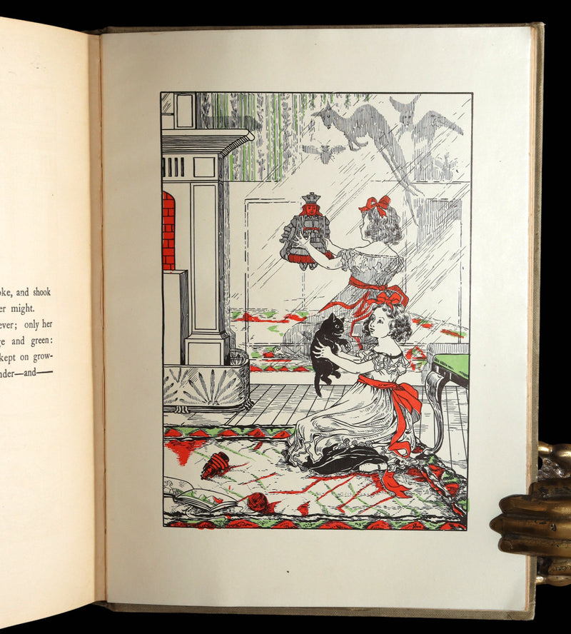 1910 Rare Book - Alice’s Adventures in Wonderland Illustrated by Blanche McManus