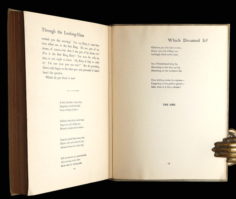 1910 Rare Book - Alice’s Adventures in Wonderland Illustrated by Blanche McManus