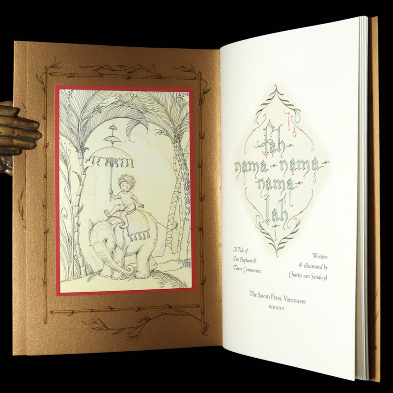 2025 Signed by Charles van Sandwyk - Fah-nama-nama-nama-lah,Tale of One Elephant