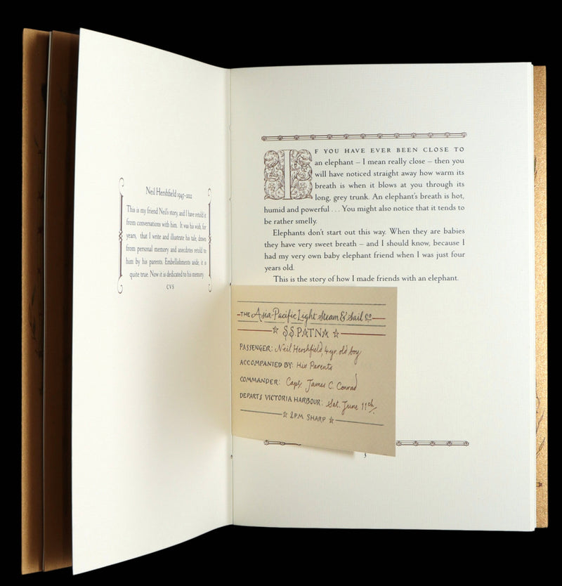 2025 Signed by Charles van Sandwyk - Fah-nama-nama-nama-lah,Tale of One Elephant