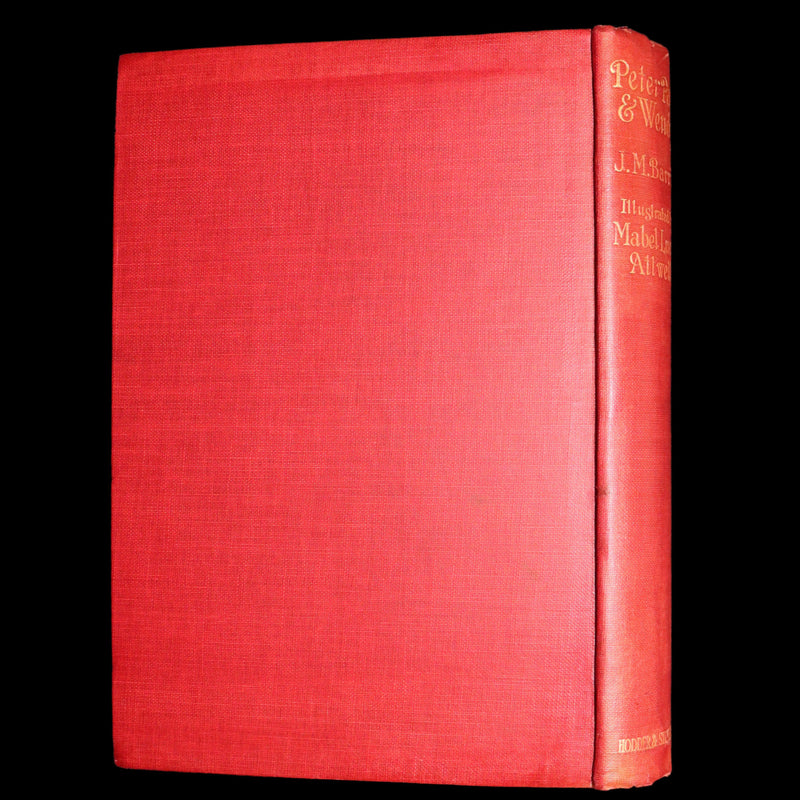 1925 Rare Book - Peter Pan and Wendy Illustrated by Mabel Lucie Attwell
