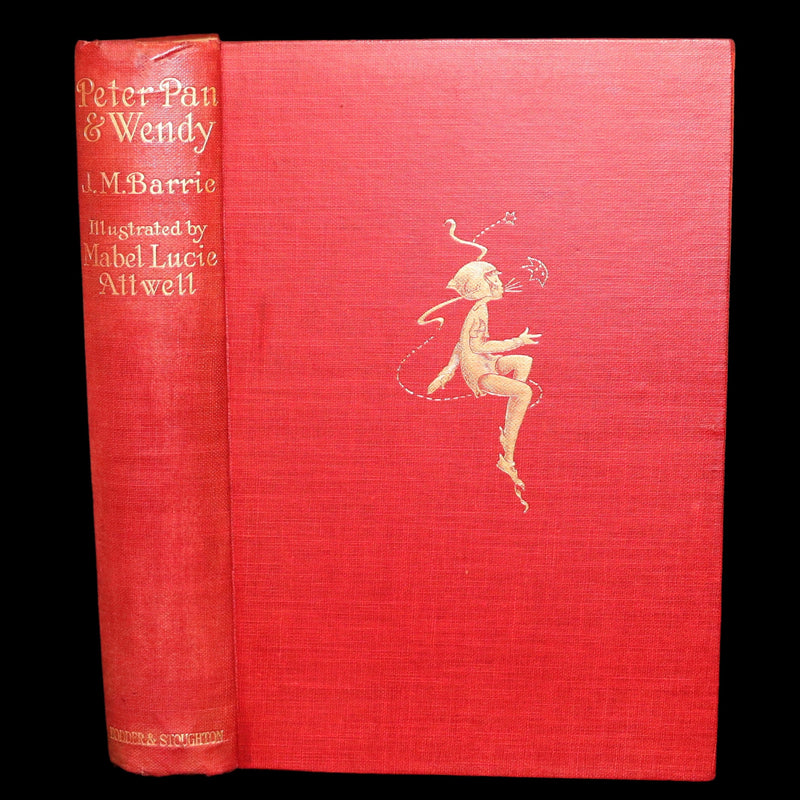 1925 Rare Book - Peter Pan and Wendy Illustrated by Mabel Lucie Attwell