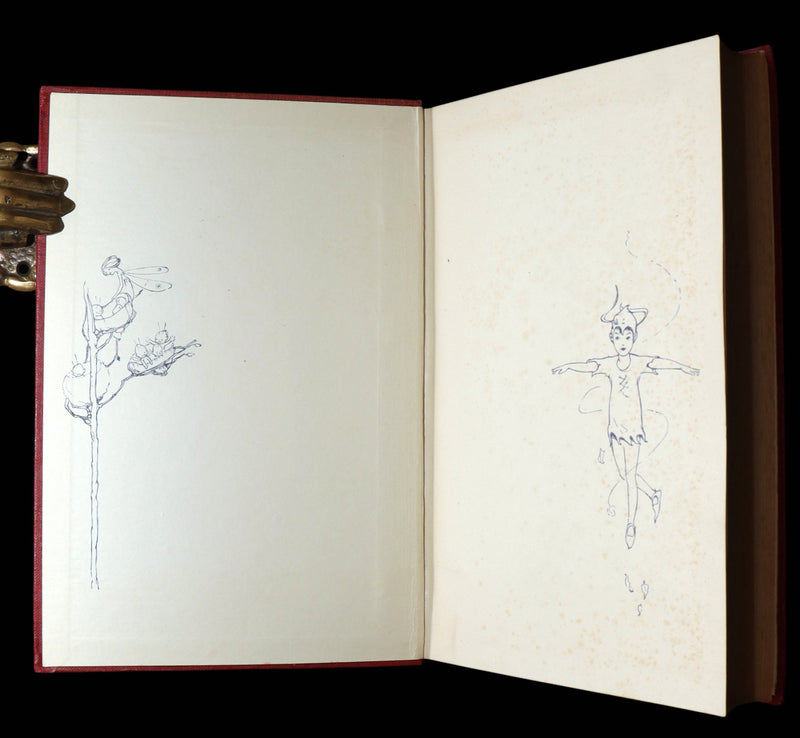 1925 Rare Book - Peter Pan and Wendy Illustrated by Mabel Lucie Attwell
