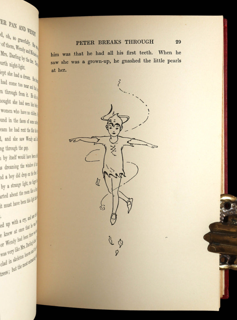 1925 Rare Book - Peter Pan and Wendy Illustrated by Mabel Lucie Attwell
