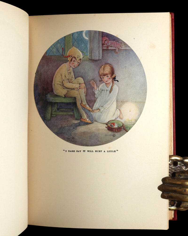 1925 Rare Book - Peter Pan and Wendy Illustrated by Mabel Lucie Attwell