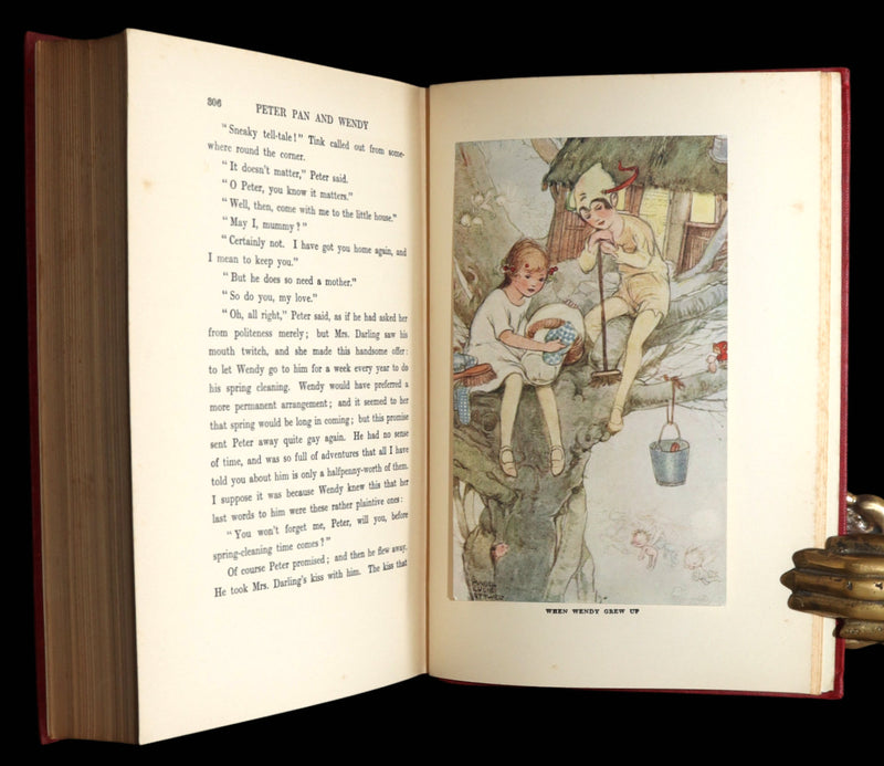 1925 Rare Book - Peter Pan and Wendy Illustrated by Mabel Lucie Attwell