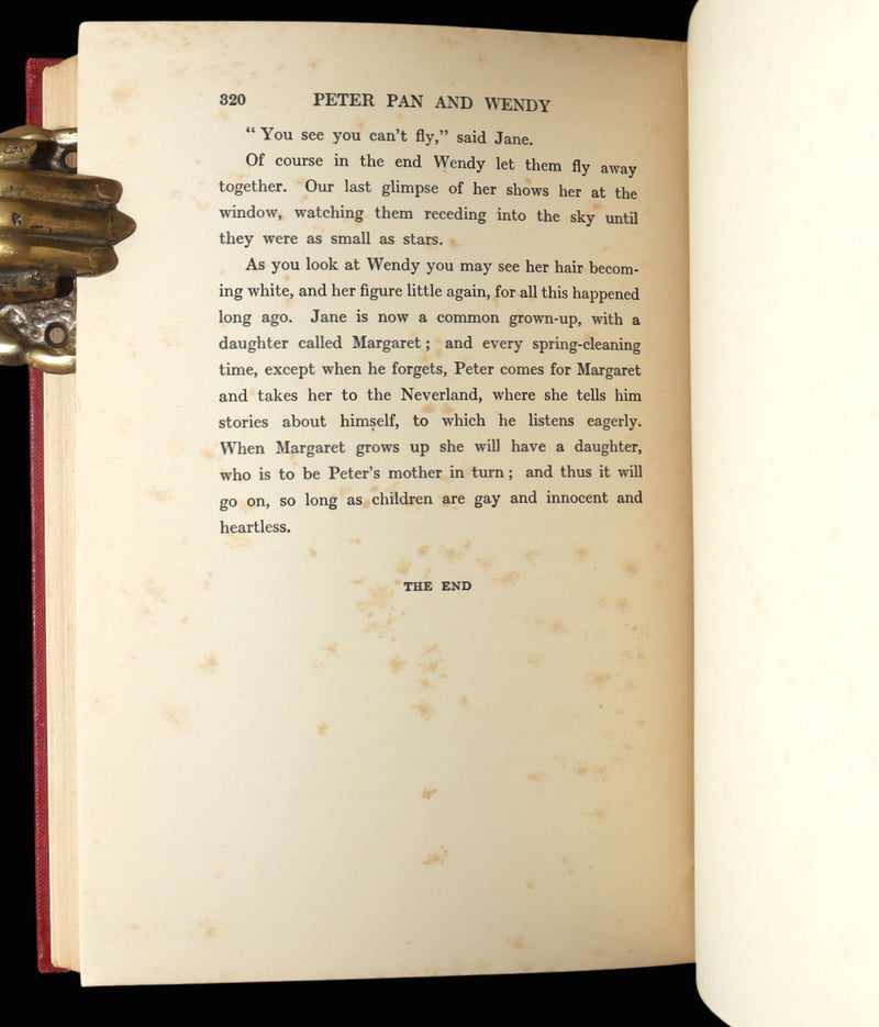 1925 Rare Book - Peter Pan and Wendy Illustrated by Mabel Lucie Attwell