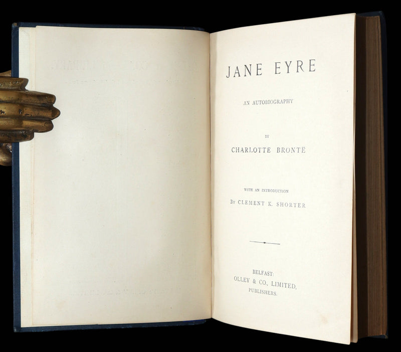 1892 Scarce Edition - Jane Eyre: An Autobiography by Charlotte Brontë