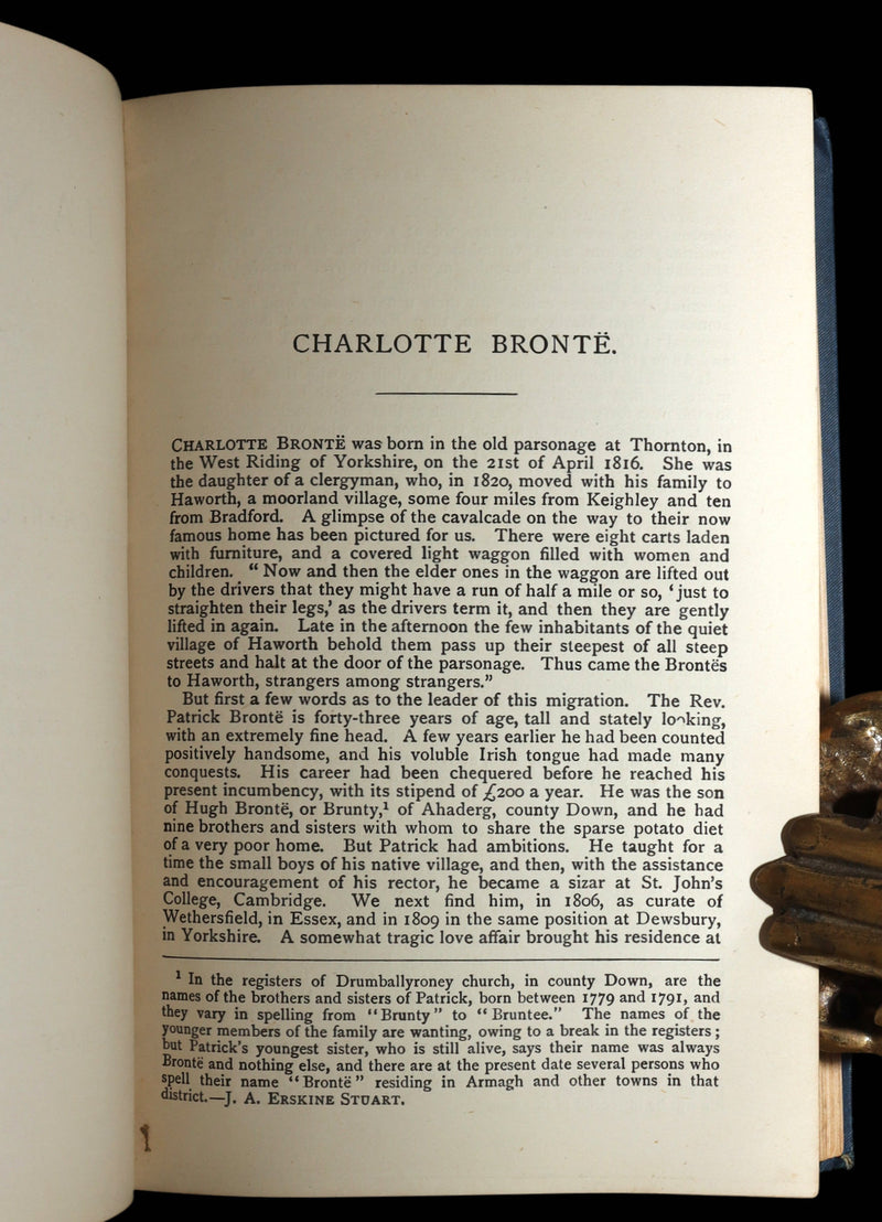 1892 Scarce Edition - Jane Eyre: An Autobiography by Charlotte Brontë