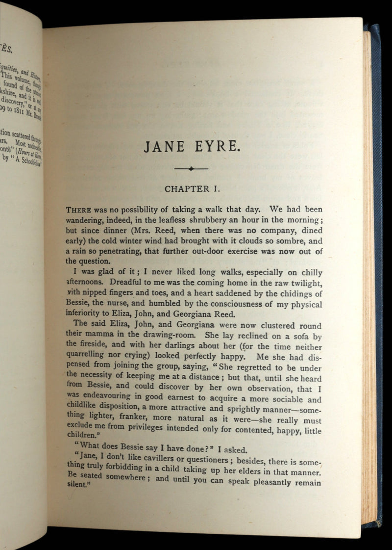 1892 Scarce Edition - Jane Eyre: An Autobiography by Charlotte Brontë