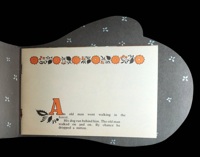 1975 First English Edition - The Mitten, A Ukrainian Fairy-Tale Illustrated