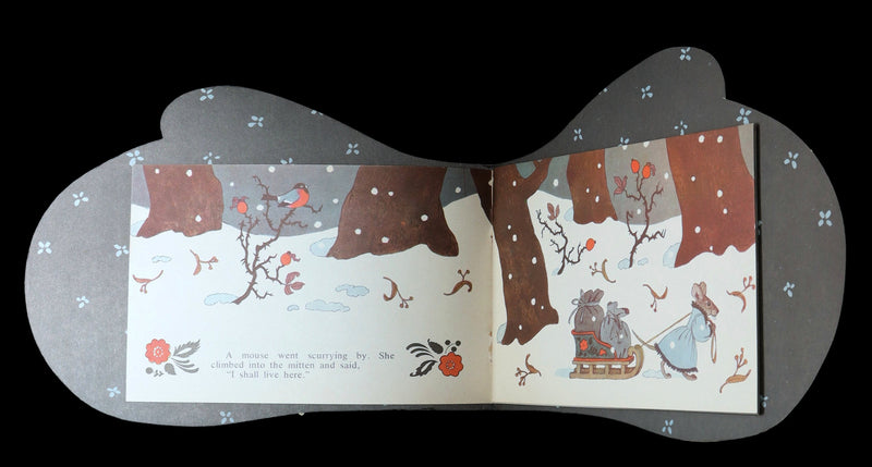 1975 First English Edition - The Mitten, A Ukrainian Fairy-Tale Illustrated