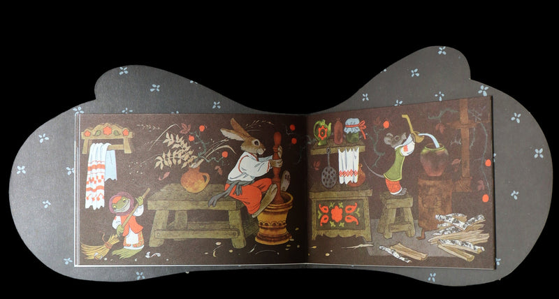 1975 First English Edition - The Mitten, A Ukrainian Fairy-Tale Illustrated
