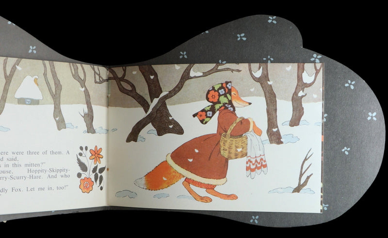 1975 First English Edition - The Mitten, A Ukrainian Fairy-Tale Illustrated