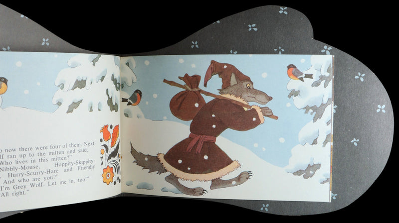 1975 First English Edition - The Mitten, A Ukrainian Fairy-Tale Illustrated