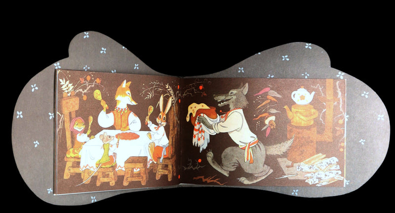 1975 First English Edition - The Mitten, A Ukrainian Fairy-Tale Illustrated