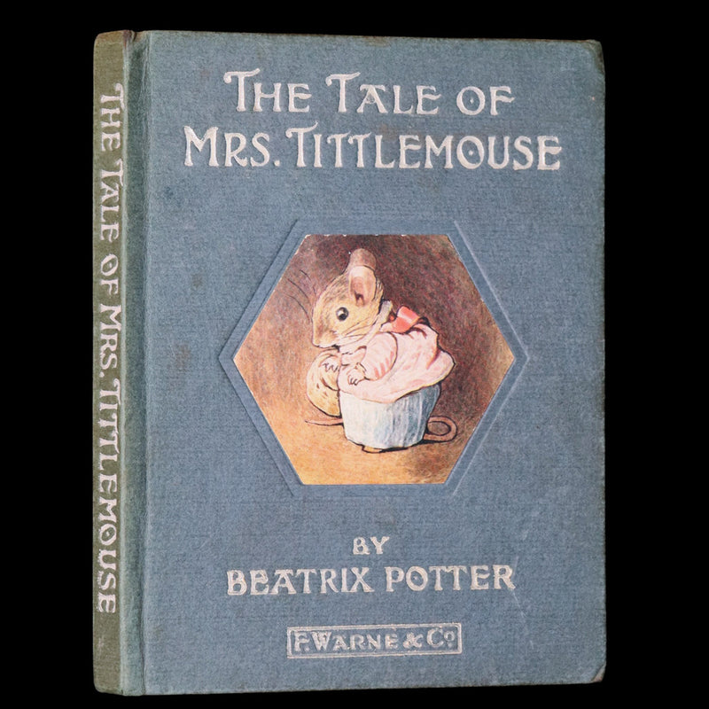 1910 Rare Early Edition - The Tale of Mrs. Tittlemouse by Beatrix Potter