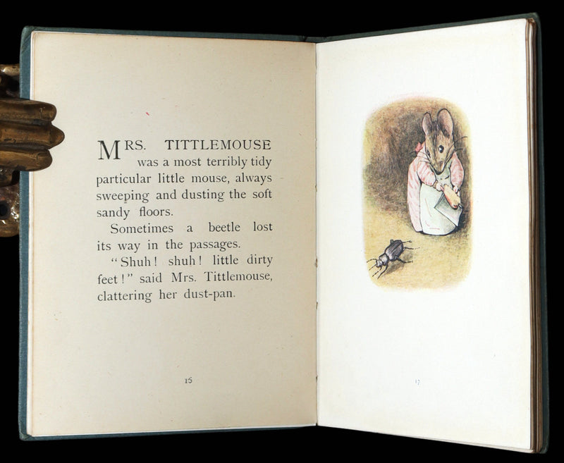1910 Rare Early Edition - The Tale of Mrs. Tittlemouse by Beatrix Potter