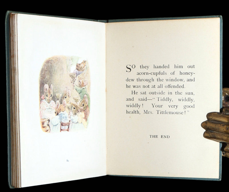 1910 Rare Early Edition - The Tale of Mrs. Tittlemouse by Beatrix Potter