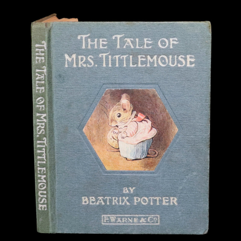 1910 Rare Early Edition - The Tale of Mrs. Tittlemouse by Beatrix Potter