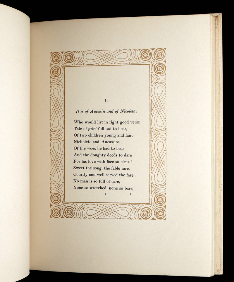 1911 Rare First Illustrated Edition by Anne Anderson - Aucassin and Nicolette