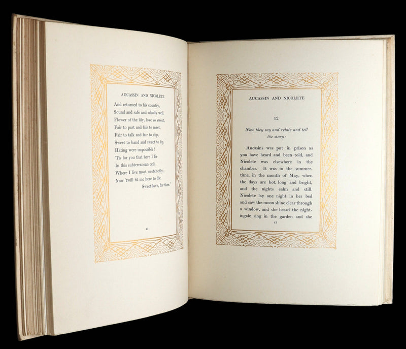 1911 Rare First Illustrated Edition by Anne Anderson - Aucassin and Nicolette