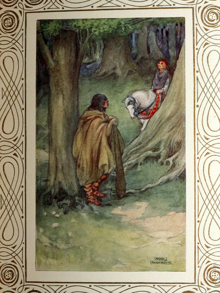 1911 Rare First Illustrated Edition by Anne Anderson - Aucassin and Nicolette
