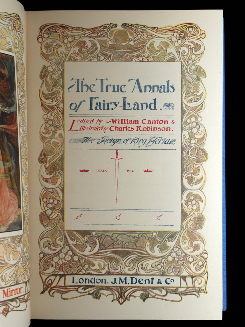 1900 Rare Book - The True Annals of Fairy-Land: The Reign of King Herla